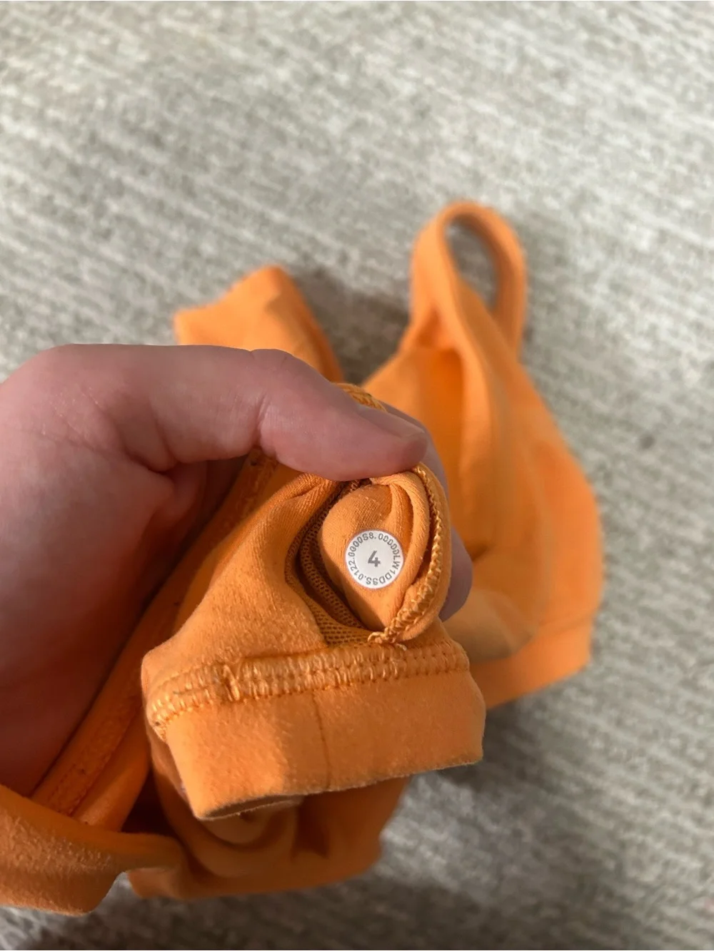 Lululemon Orange align Tank Top